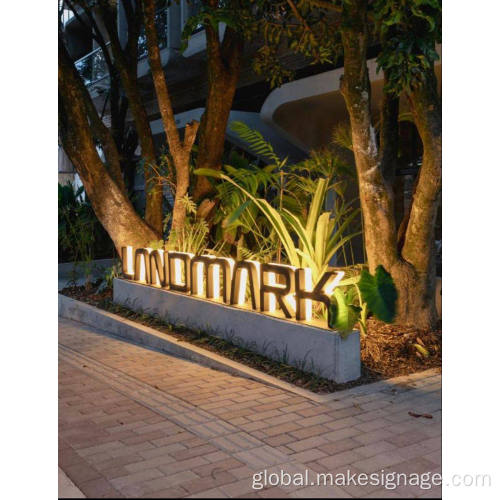 LED Edge Lighting Custom edge-lit signs Manufactory